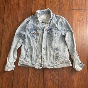Old Navy Distressed Denim Jacket